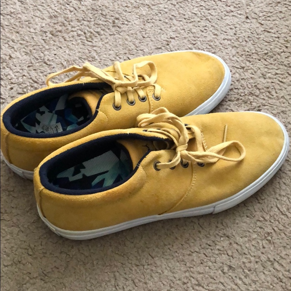 Mustard Diamond Skater Shoes